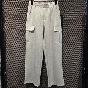 엠할리데이 HC03 카고 포켓 와이드팬츠 봄 가을 면트네이닝 바지 남여공용 오버핏 신축성 MP6PU184