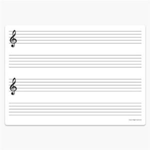 마그피아 MRMB-MP7050 고무자석 화이트 오선지보드