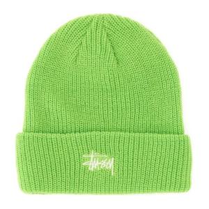 스투시 폴디드 커프 비니 1321019 GREEN