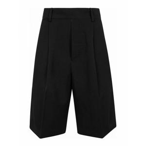 [YOHJI YAMAMOTO] 라프리마 여성 팬츠 반바지 R4Tuck 숏 FTP501001 블랙 /8