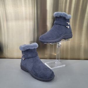 [무크]무크  여성정장, 캐쥬얼 122676  회색 3.5cm 세무앵글부츠