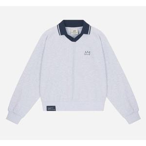 [클라이드]여성 셋업 바스키아 카라 티셔츠_FPATS681F