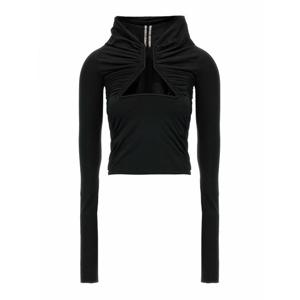 [RICK OWENS] 라프리마 여성 탑 탱크 Ls Prong RP01E7222JN09 블랙 /8