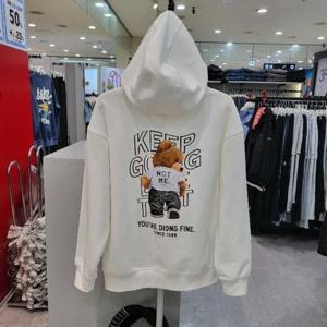 에어워크주니어 sh06 쿠션지 킵고잉 곰돌이 후드티셔츠 A251B1102B