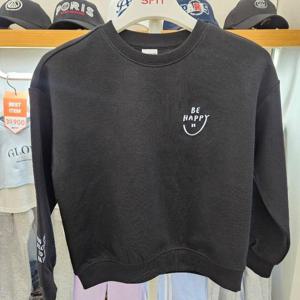 에스핏 HC30 세미오버핏 스마일맨투맨 SJZ101-FKRT05