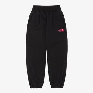 노스페이스 키즈 NP6KR02S 블랙 걸즈 앤 그루브 스웨트 조거 팬츠