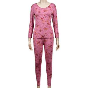 VIVADAY-SB106 솔리드 여성 내의 상하세트