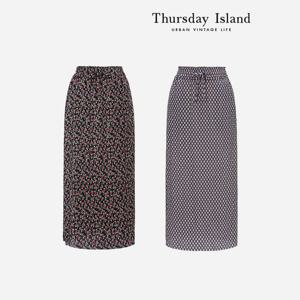 [써스데이아일랜드]플리츠 주름 스커트 (T232MSK533W)