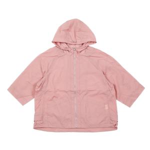 [뱅뱅]여성 크롭 7부 후드 바람막이 스판 점퍼 (CUL151)