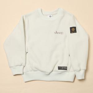 [지프키즈]플리스절개포켓맨투맨KN1TSU830