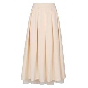 [레코브][레코브] 쉬폰 배색 주름 스커트(LC61C3SK509X)