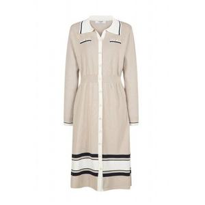 [레코브](레코브) 배색 카라 니트 원피스(LC61C4KO504X)