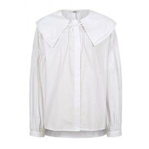 [레코브](레코브) 더블 빅카라 리본 블라우스(LC61C3BL505X)