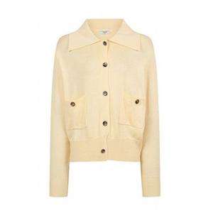 [레코브](레코브) 버튼 카라 니트 가디건(LC61C4KC508X)