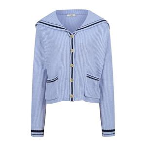 [레코브](레코브) 배색 카라 니트 가디건(LC61C3KC506A)