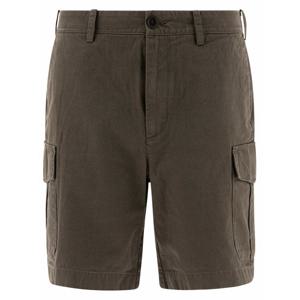 [VINCE] 라프리마 남성 코튼 앤 린넨 카고 반바지 M08162756 389MNG 그린 /3