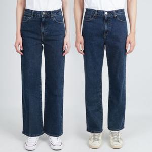 [게스] 남녀공용 청바지 유니 와이드 다크블루 MO6D1013