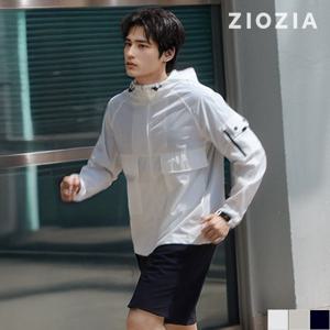 [지오지아] 스트레치 포켓 바람막이 후드점퍼 (ABD2JJ1604)