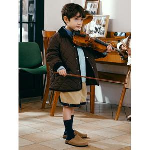 [빈폴키즈] 퀼팅 점퍼 브라운 (BI5238U90D)