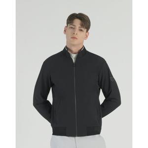 헤지스 골프 25SS 블랙 남성 에센셜 봄 점퍼 HUJU5A201BK