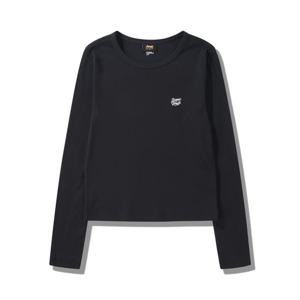 [지프]여성 골지 슬림핏 라운드 긴팔티셔츠 JQ2TSF012