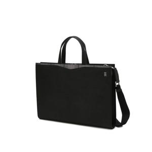 [닥스ACC] [EDINBURGH]블랙 체크배색 소가죽 서류가방 DBBA5E053