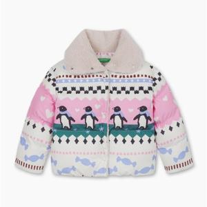 [베네통 키즈] 윈터웰론패딩점퍼QAPD05461PK