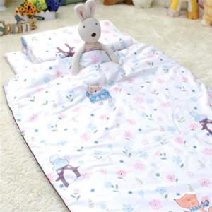 어린이집 유치원 라텍스 낮잠 이불 베개 가방 세트