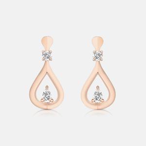 스틸라 14K 로즈 귀걸이 A233GE0331R4A
