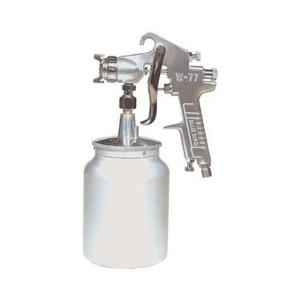 블루텍 에어 스프레이건 세트 W-77 흡상식 40025