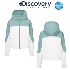 (디스커버리) 25SS 여름 DWWJ94053DMS 프레시벤트 여성 컬러블럭 크롭 바람막이