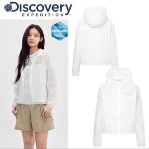 (디스커버리) 25SS 여름 DWWJ94053WHS 여성 프레시벤트 컬러블럭 크롭 바람막이