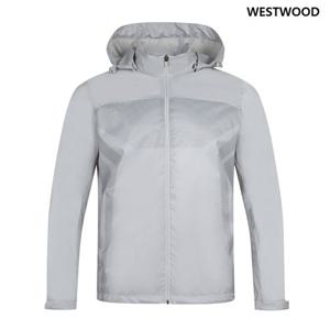 [웨스트우드] 남성 프린트 방풍 바람막이 자켓_WP1MTJW225 LG
