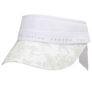 [팬텀]여성플라워패턴리본썬바이저   221E1CP103   WH_GJA