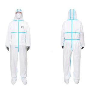 아스가드 방진복 일회용 원피스 SMS-550W 화학물질