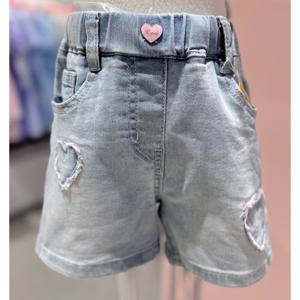 로엠걸즈핑크포인트 데님 반바지RGTJ2544C