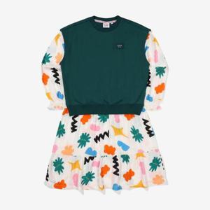 [휠라키즈]Girls 수수진 원피스 (FK2OPF3001F_DGN) .