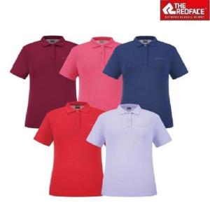 레드페이스 HC22 등산캠핑트레블여성탑아이스에버요꼬칼라하프우먼티셔츠 REWFTSMBE250