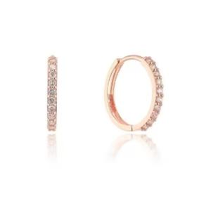 [로이드] 주문제작 14K 베이직 샤인 14mm 원터치 귀걸이 LOFL2D14G