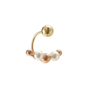[티르리르] 14K 핑크골드 펄 포인트 테일 피어싱 TEPK4P00287M(PC)-4