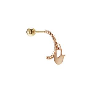 [티르리르] 14K 핑크골드 위브 포인트 튤리 피어싱 TEPK4P00283M(PC)-3