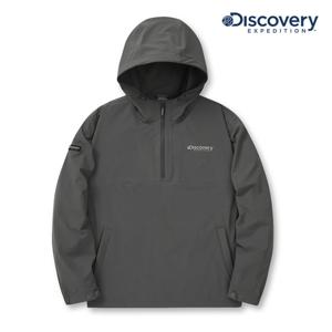 [디스커버리] 다크그레이 남성우븐 에센셜트레이닝 아노락 DMTR35044
