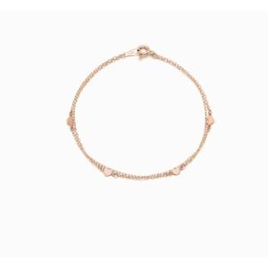 [로이드] 주문제작 두줄미니하트 팔찌 LWT17088T