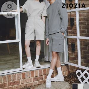 [지오지아] 우븐 스트레치 하프 카고팬츠 (ABD2PH1601)