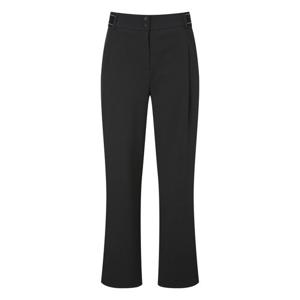 헤지스 골프 여성 25SS 블랙 여성 와이드 팬츠 HWPA5B314BK