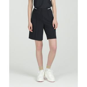 헤지스 골프 여성 25SS 블랙 여성 5부 쇼츠 HWPA5B352BK