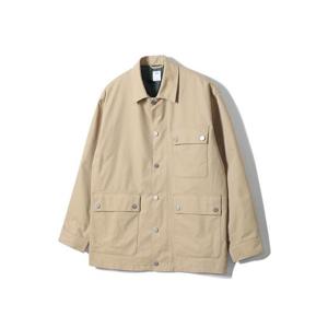 [노티그] 3포켓 세미오버핏 하프 카코트 베이지