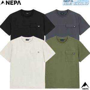 [네파] 공용 봄 여름 컴포 테크 가슴포켓 반팔 티셔츠 7LD5361
