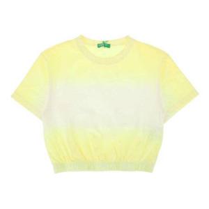 [베네통키즈]여아 그라데이션 티셔츠3NPDC10OK