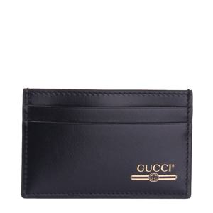 [GUCCI] 구찌 로고 가죽 카드 케이스 547596 0YA0G 1000